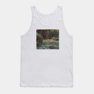 "Water Lily Pond" by Claude Monet Tank Top